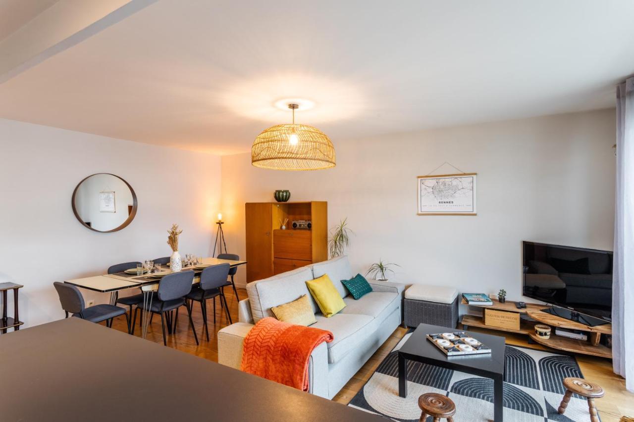 Le Vilona - T3 Moderne Avec Parking Prive Rennes Exterior foto