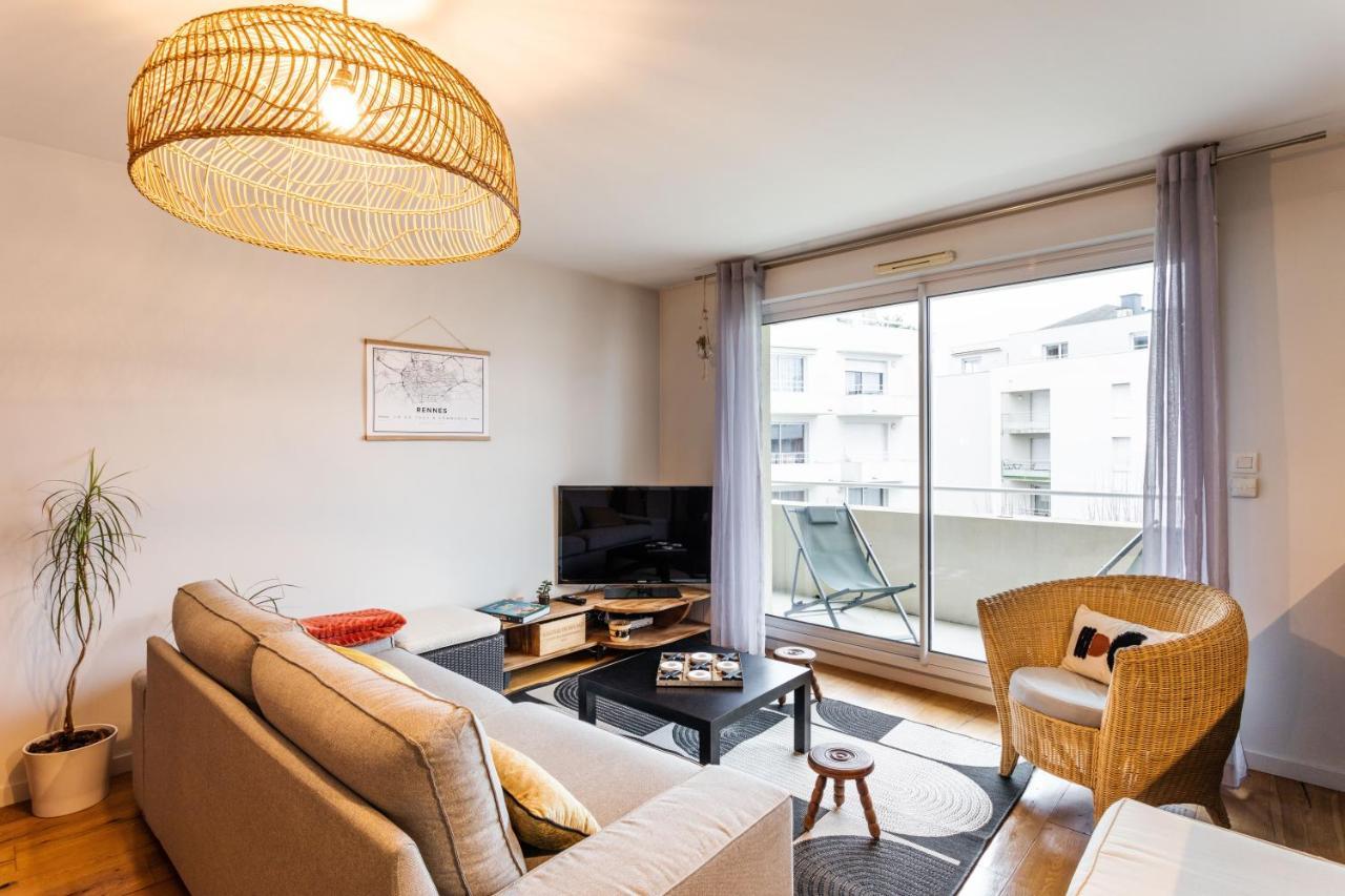 Le Vilona - T3 Moderne Avec Parking Prive Rennes Exterior foto