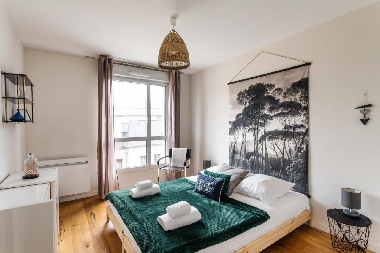 Le Vilona - T3 Moderne Avec Parking Prive Rennes Exterior foto