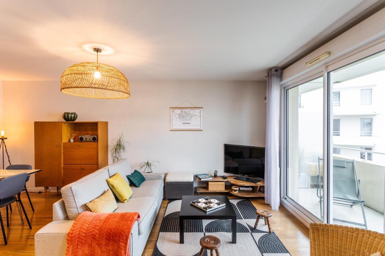 Le Vilona - T3 Moderne Avec Parking Prive Rennes Exterior foto
